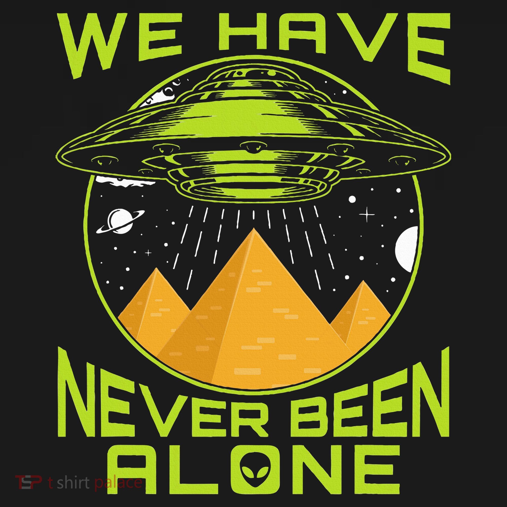 We Have Never Been Alone Ancient Aliens Egypt USA-Made Doggie Bandana