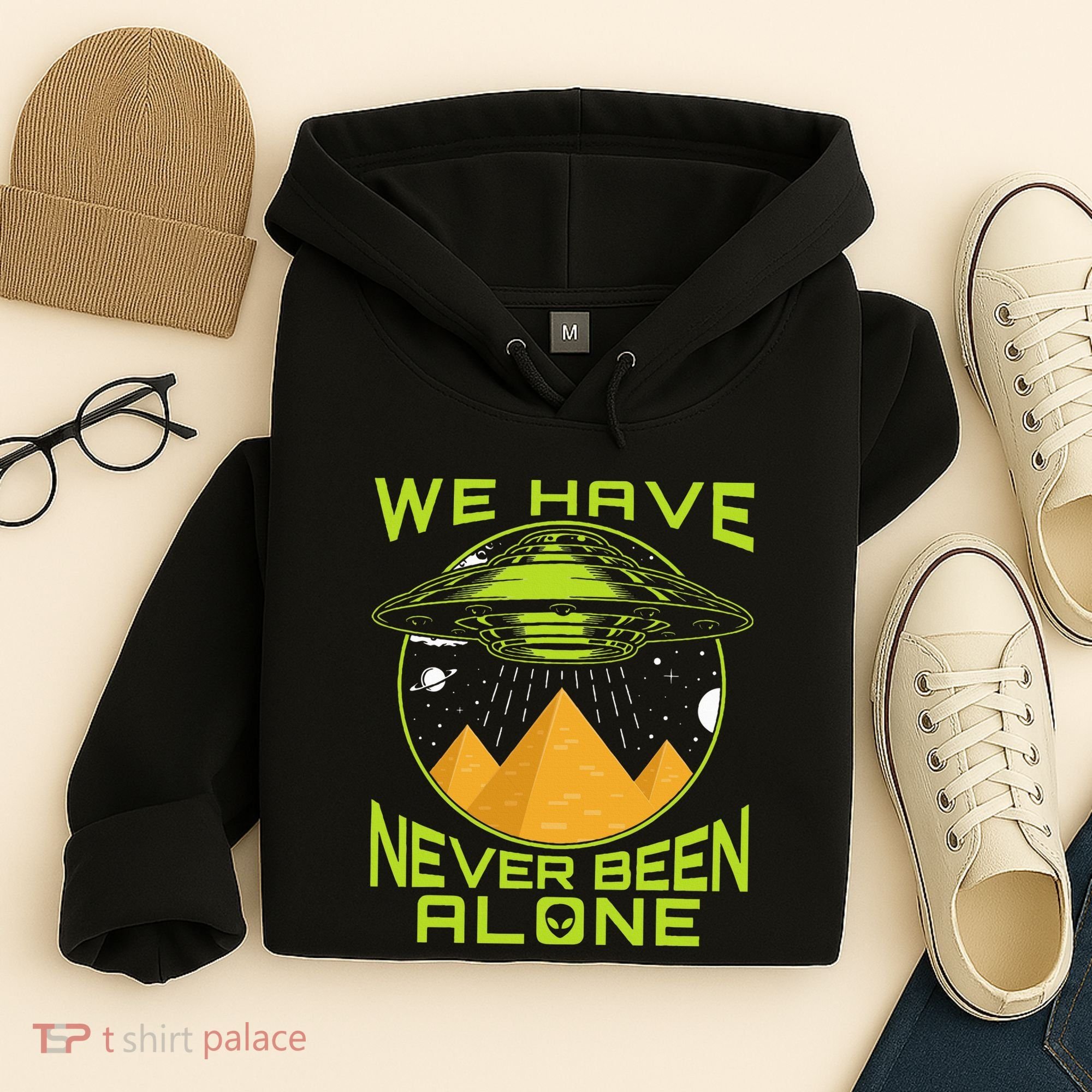 We Have Never Been Alone Ancient Aliens Egypt Hoodie