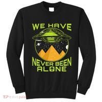 We Have Never Been Alone Ancient Aliens Egypt Sweatshirt thumb 0