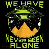 We Have Never Been Alone Ancient Aliens Egypt Mousepad thumb 1