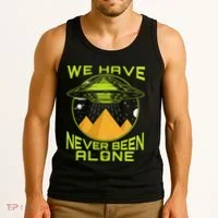 We Have Never Been Alone Ancient Aliens Egypt Tank Top thumb 3