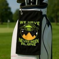 We Have Never Been Alone Ancient Aliens Egypt Golf Towel thumb 2