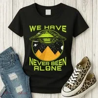 We Have Never Been Alone Ancient Aliens Egypt Women's T-Shirt thumb 3