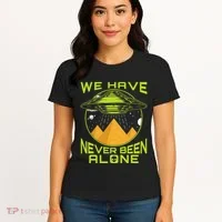 We Have Never Been Alone Ancient Aliens Egypt Women's T-Shirt thumb 4