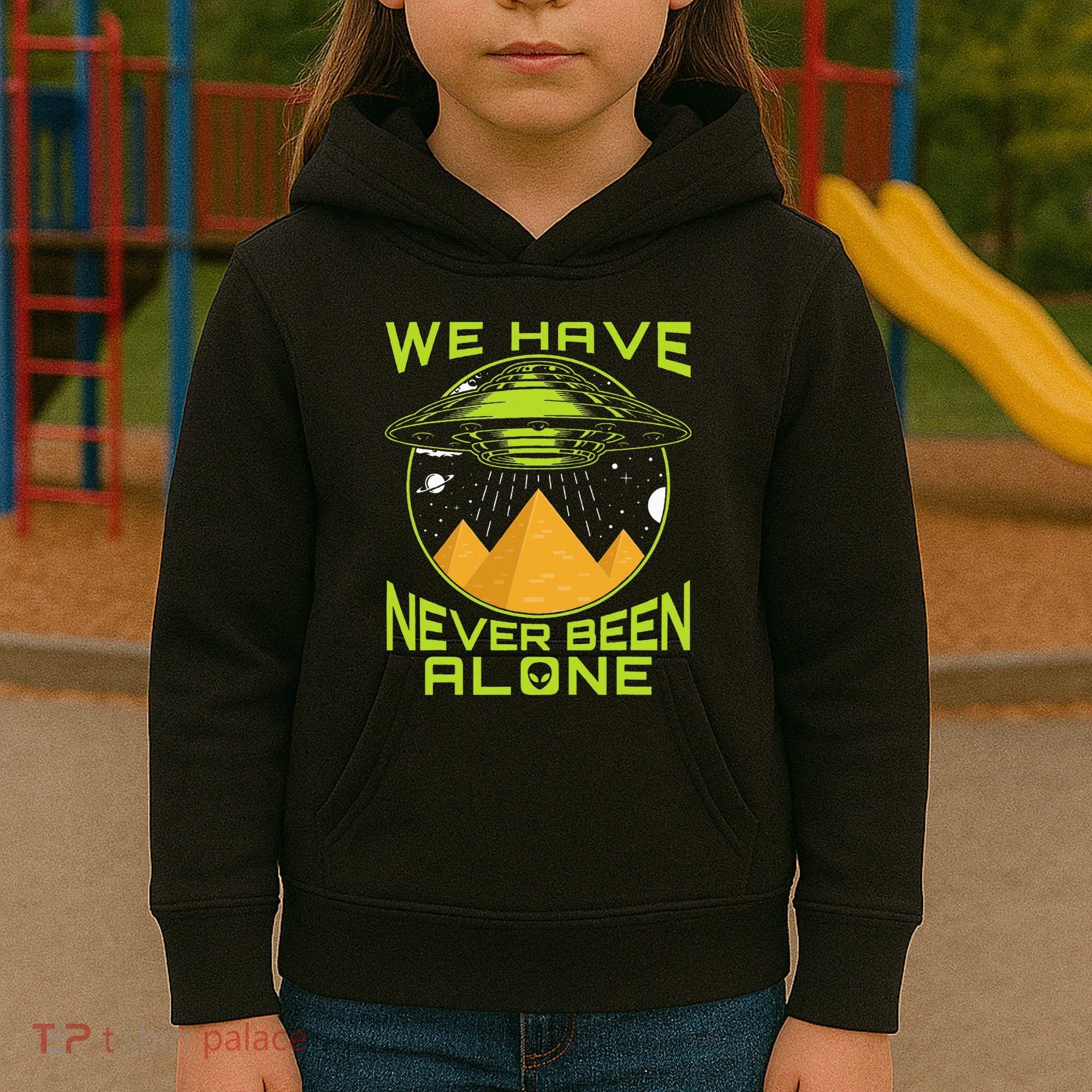 We Have Never Been Alone Ancient Aliens Egypt Kids Hoodie