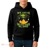We Have Never Been Alone Ancient Aliens Egypt Kids Hoodie thumb 4