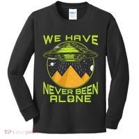 We Have Never Been Alone Ancient Aliens Egypt Kids Long Sleeve Shirt thumb 0