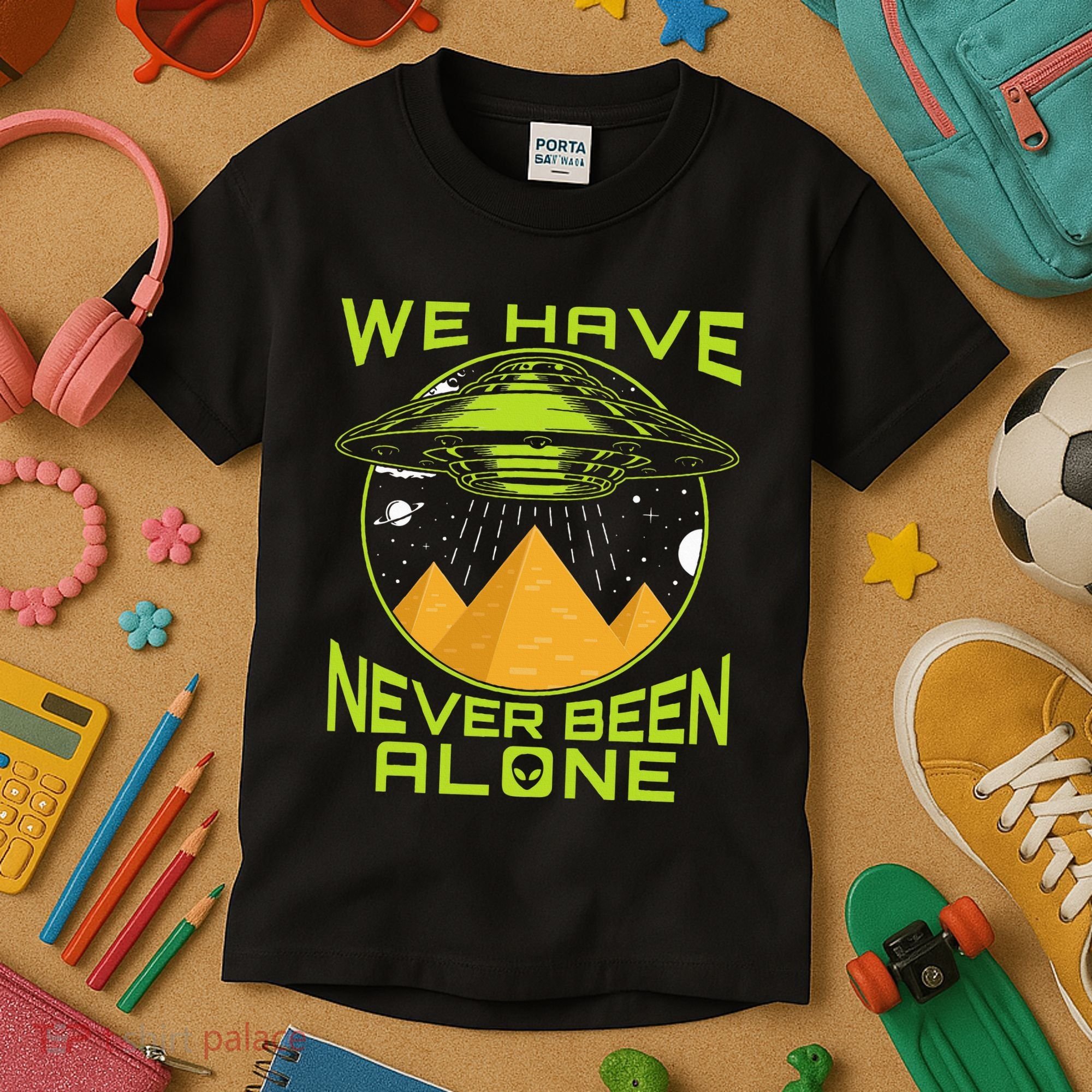We Have Never Been Alone Ancient Aliens Egypt Kids T-Shirt