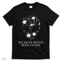 We Have Never Been Alone Funny Ancient Aliens T-Shirt thumb 0