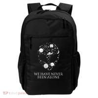 We Have Never Been Alone Funny Ancient Aliens Backpack thumb 0