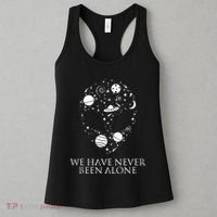 We Have Never Been Alone Funny Ancient Aliens Women's Tank Top thumb 3