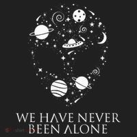 We Have Never Been Alone Funny Ancient Aliens Hat thumb 2