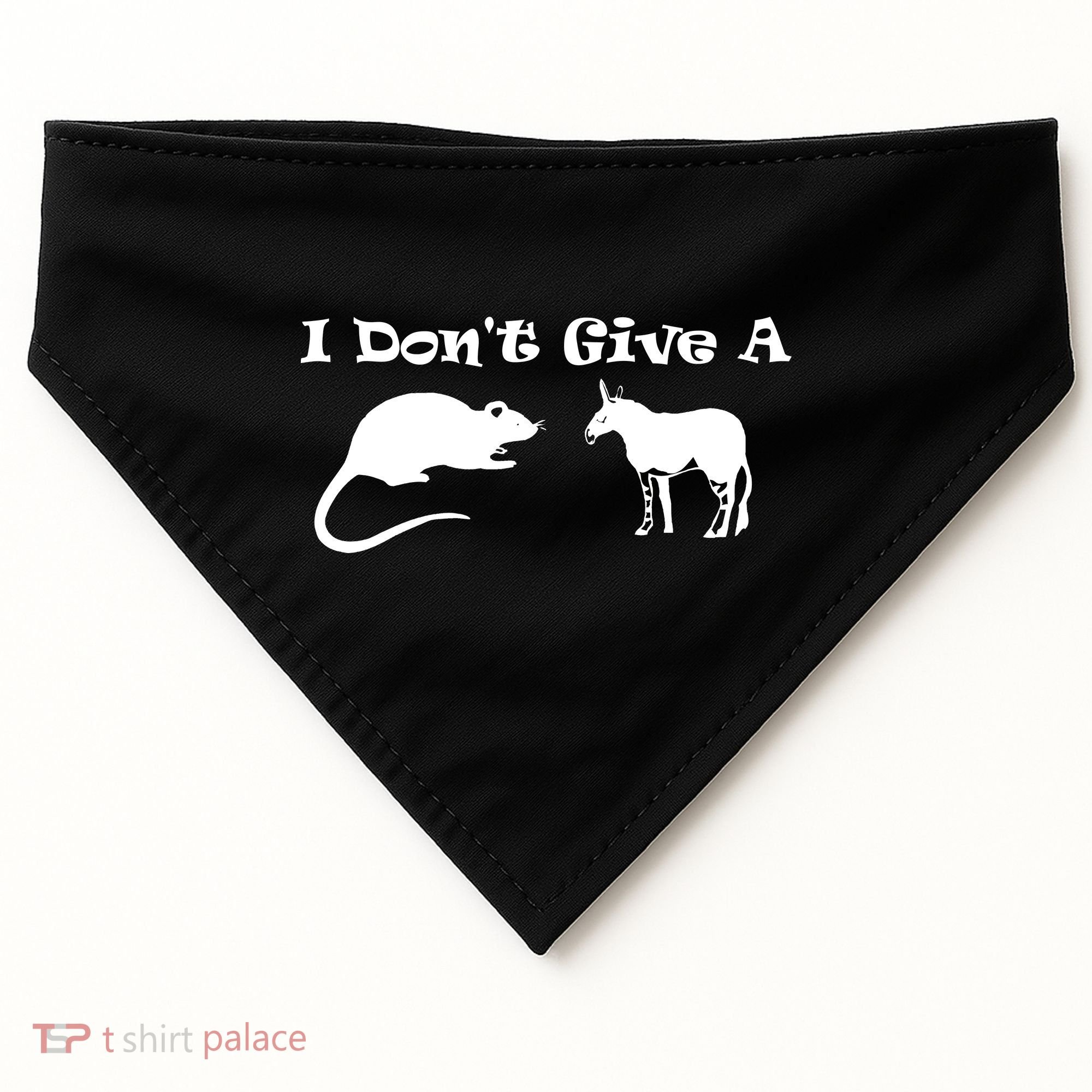 Who Gives A Rats Ass USA-Made Doggie Bandana
