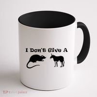 Who Gives A Rats Ass Coffee Mug thumb 1