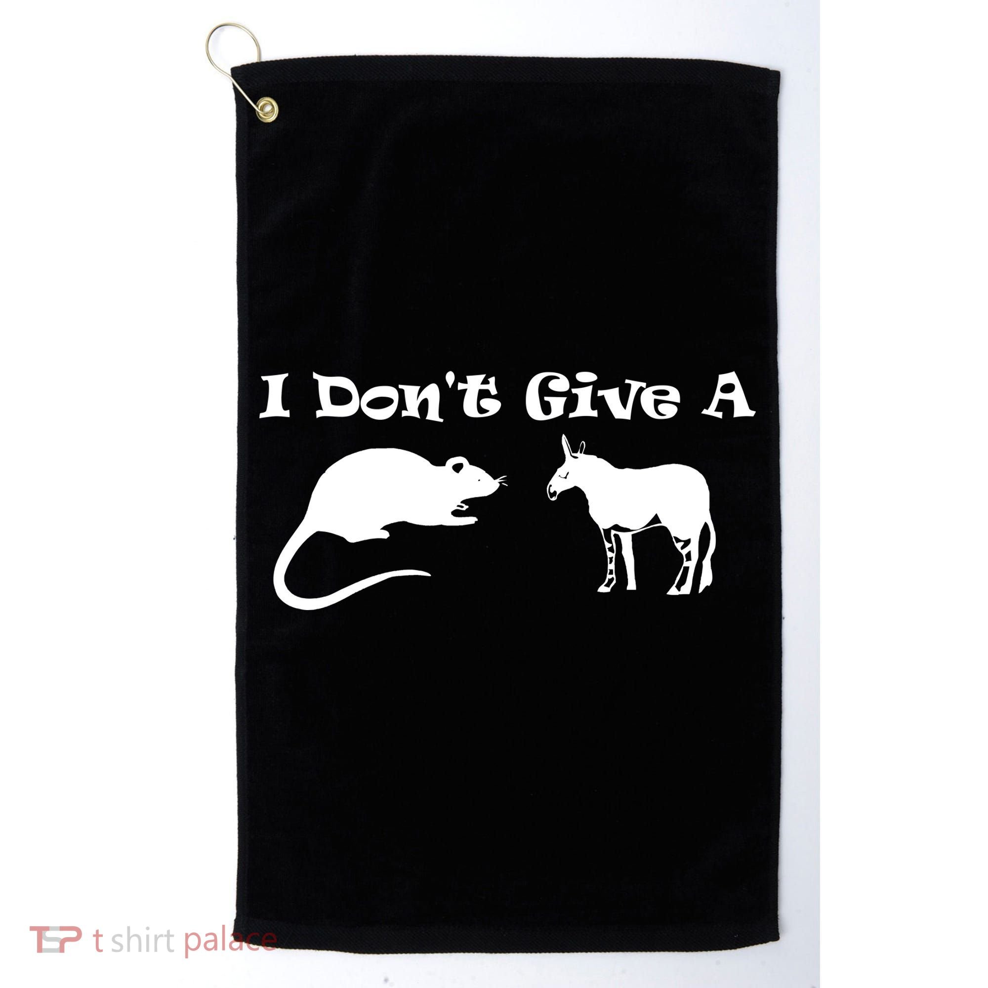 Who Gives A Rats Ass Golf Towel