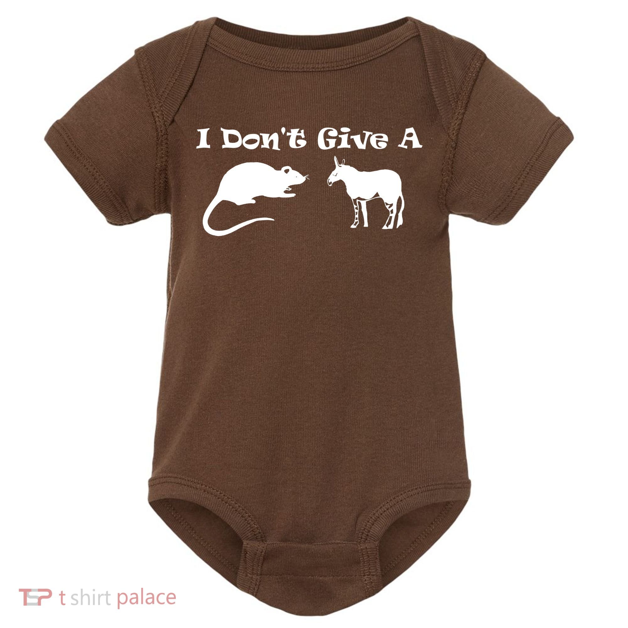 Who Gives A Rats Ass Baby Bodysuit