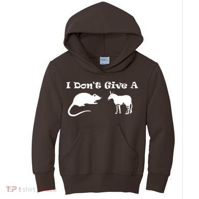 Who Gives A Rats Ass Kids Hoodie
