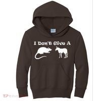 Who Gives A Rats Ass Kids Hoodie thumb 0