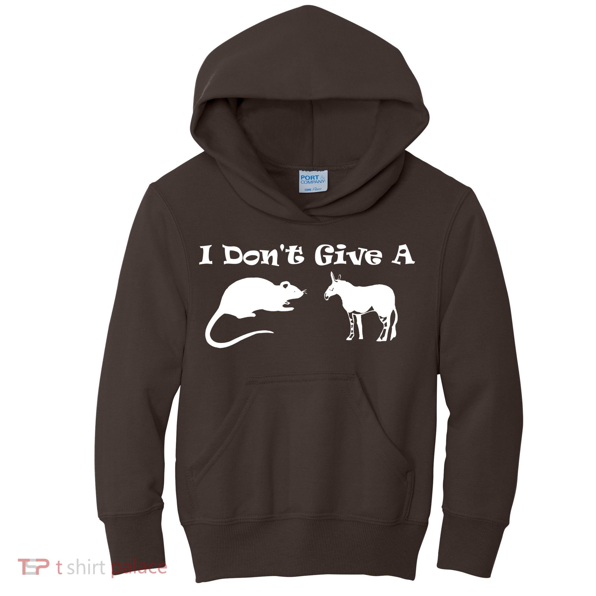 Who Gives A Rats Ass Kids Hoodie