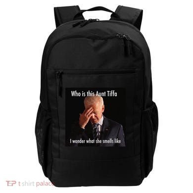 Who is Aunt Tiffa Joe Biden Funny Meme Backpack