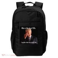 Who is Aunt Tiffa Joe Biden Funny Meme Backpack thumb 0