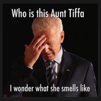 Who is Aunt Tiffa Joe Biden Funny Meme Coaster thumb 2