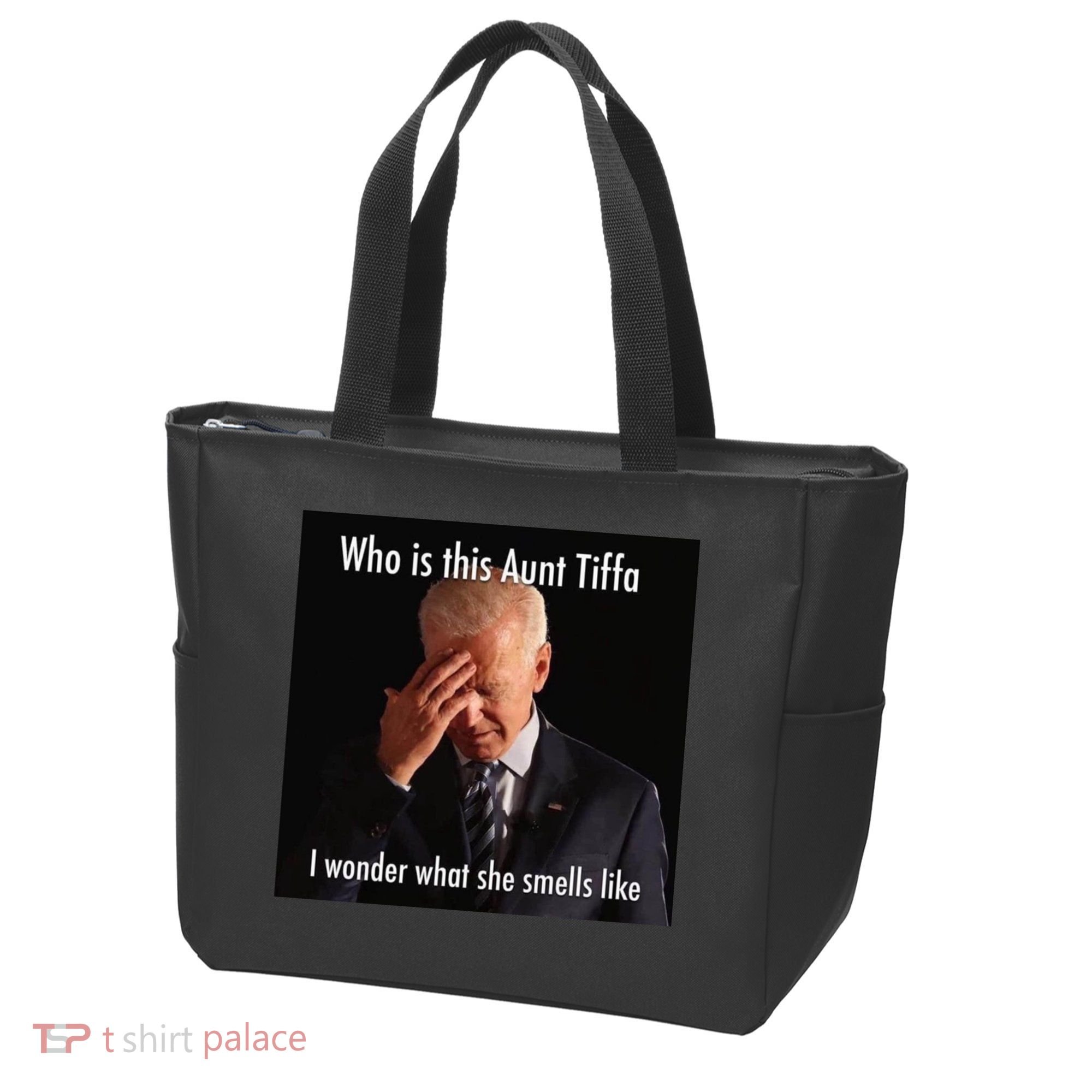 Who is Aunt Tiffa Joe Biden Funny Meme Tote Bag