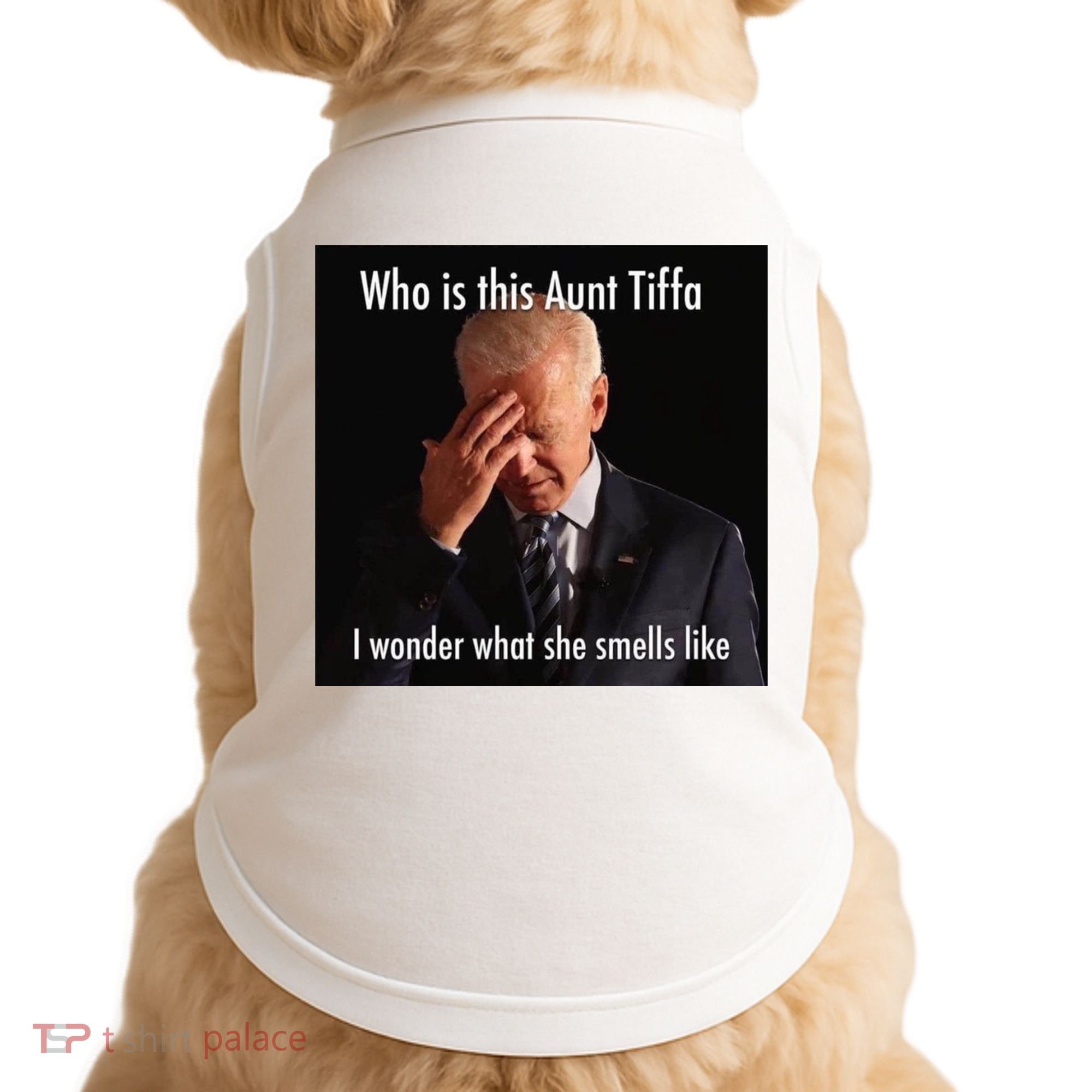 Who is Aunt Tiffa Joe Biden Funny Meme Doggie Tank