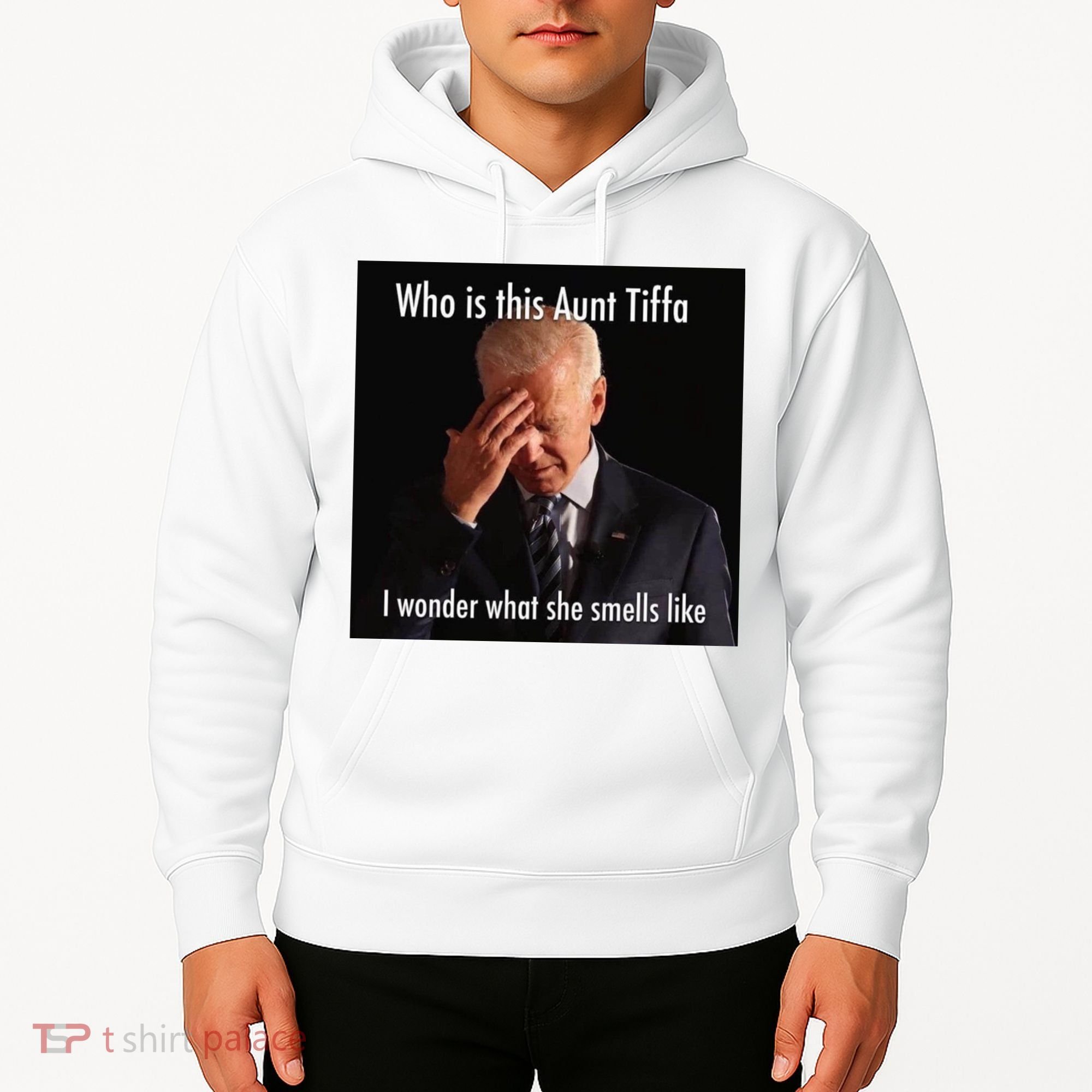 Who is Aunt Tiffa Joe Biden Funny Meme Hoodie
