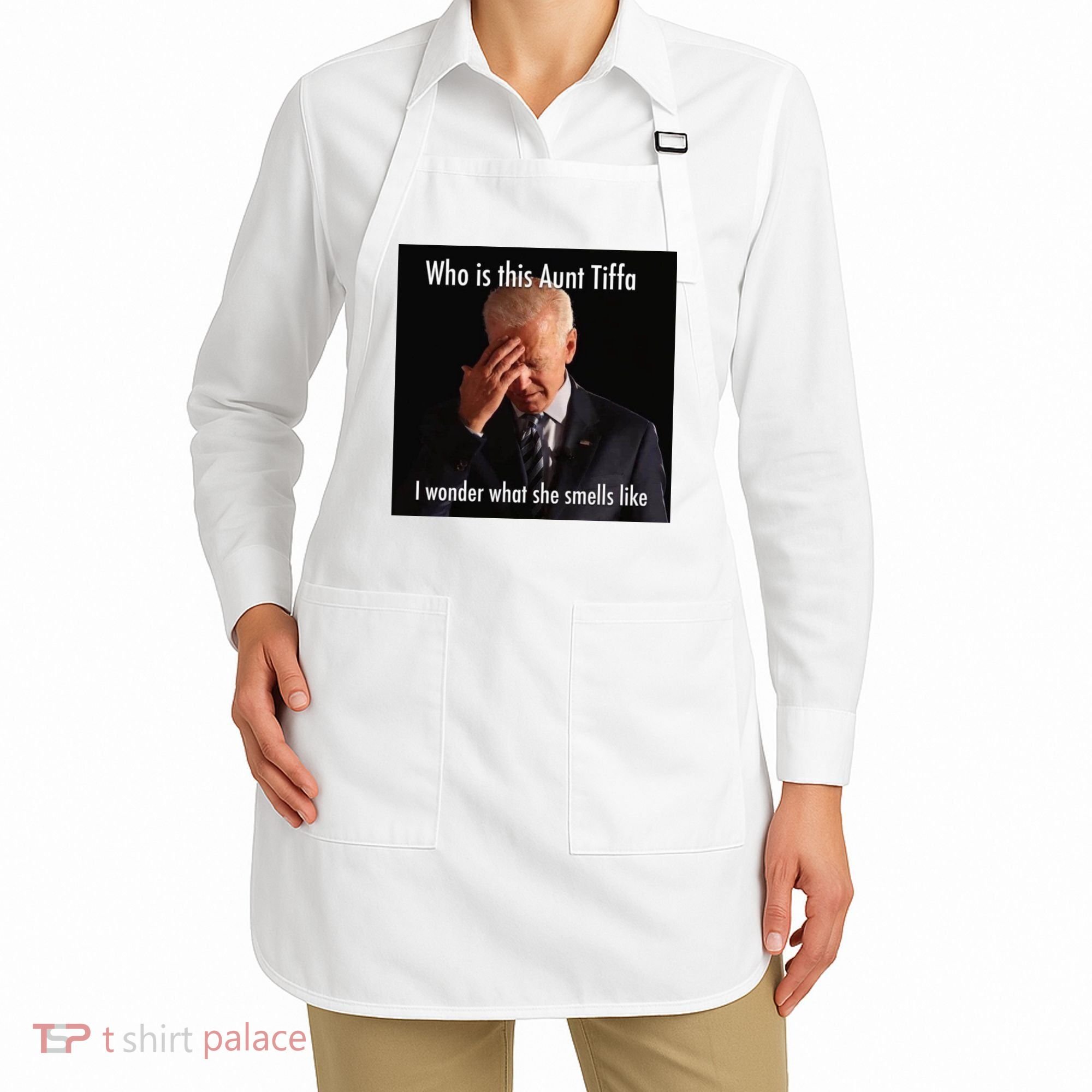 Who is Aunt Tiffa Joe Biden Funny Meme Apron