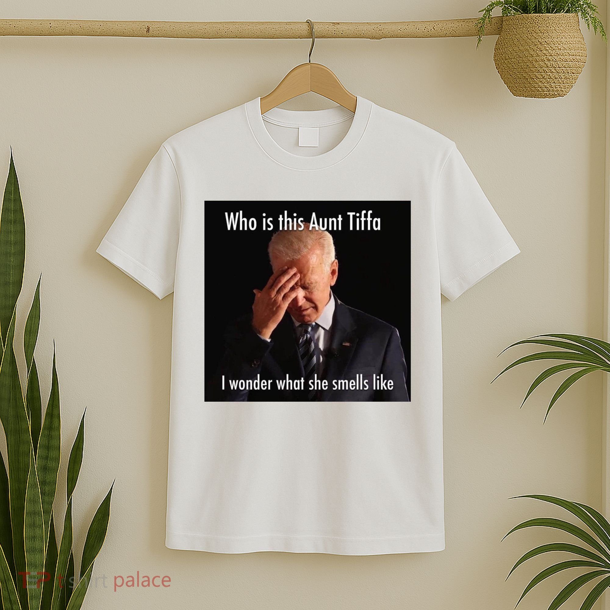 Who is Aunt Tiffa Joe Biden Funny Meme T-Shirt