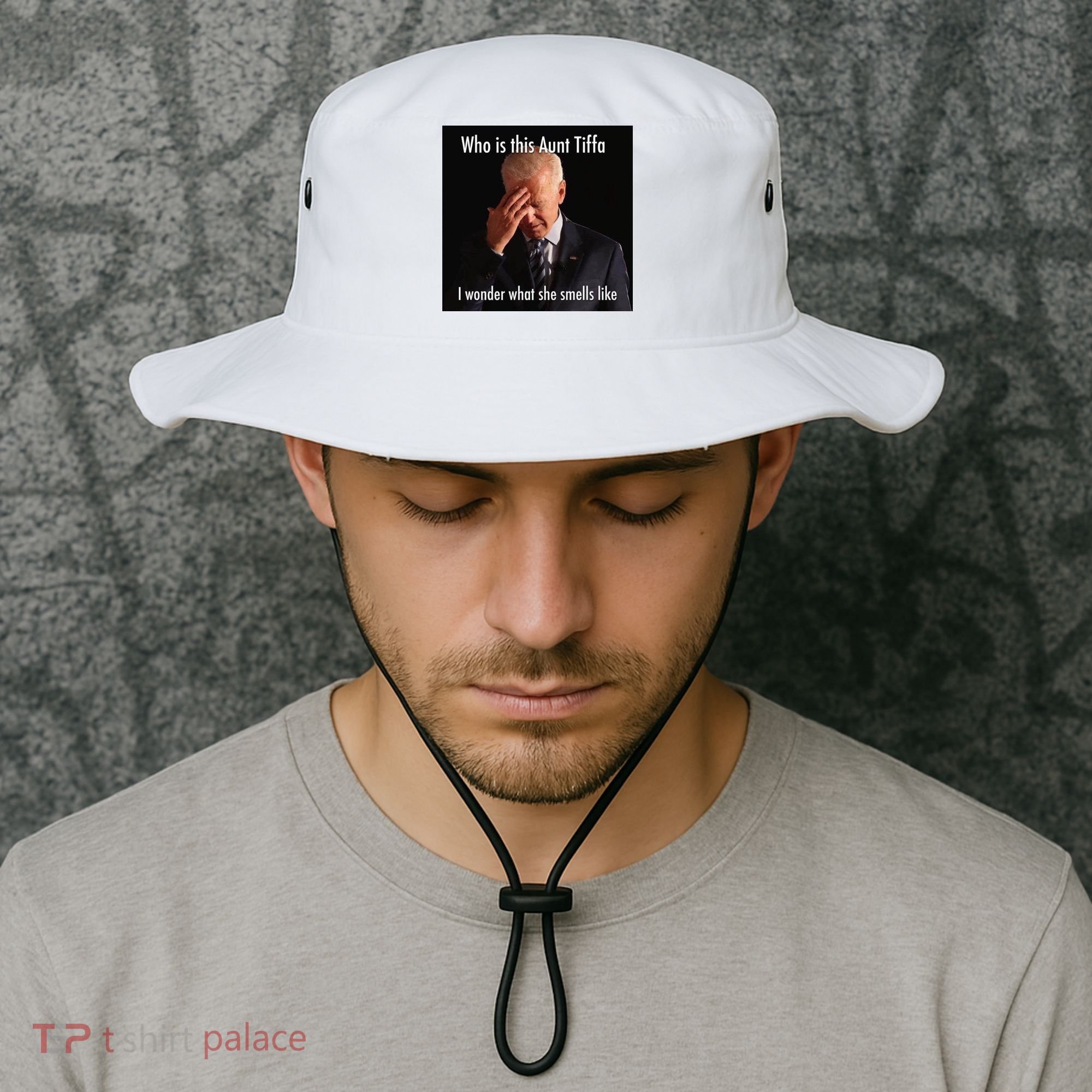 Who is Aunt Tiffa Joe Biden Funny Meme Bucket Hat