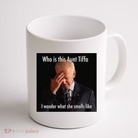 Who is Aunt Tiffa Joe Biden Funny Meme Coffee Mug thumb 1