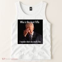 Who is Aunt Tiffa Joe Biden Funny Meme Tank Top thumb 2