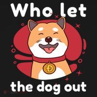 Who Let The Dog Out Dogecoin Visor thumb 3
