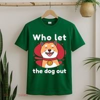 Who Let The Dog Out Dogecoin T-Shirt thumb 2