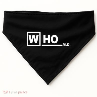 Who M.D. USA-Made Doggie Bandana