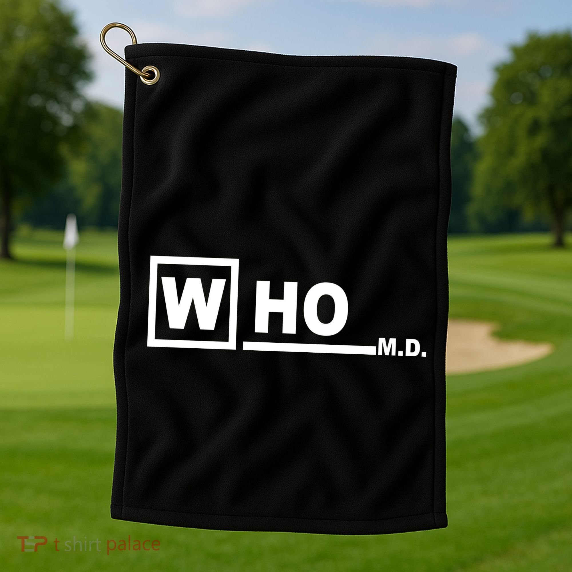 Who M.D. Golf Towel