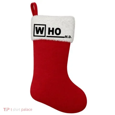 Who M.D. Christmas Stocking in the selected color