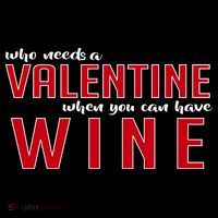Who Needs A Valentine When You Can Have Wine Ornament thumb 1