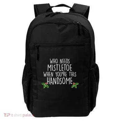 Who Needs Mistletoe When You're This Handsome Backpack