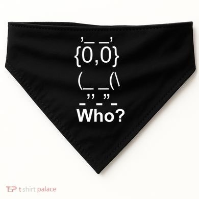 Who Owl USA-Made Doggie Bandana