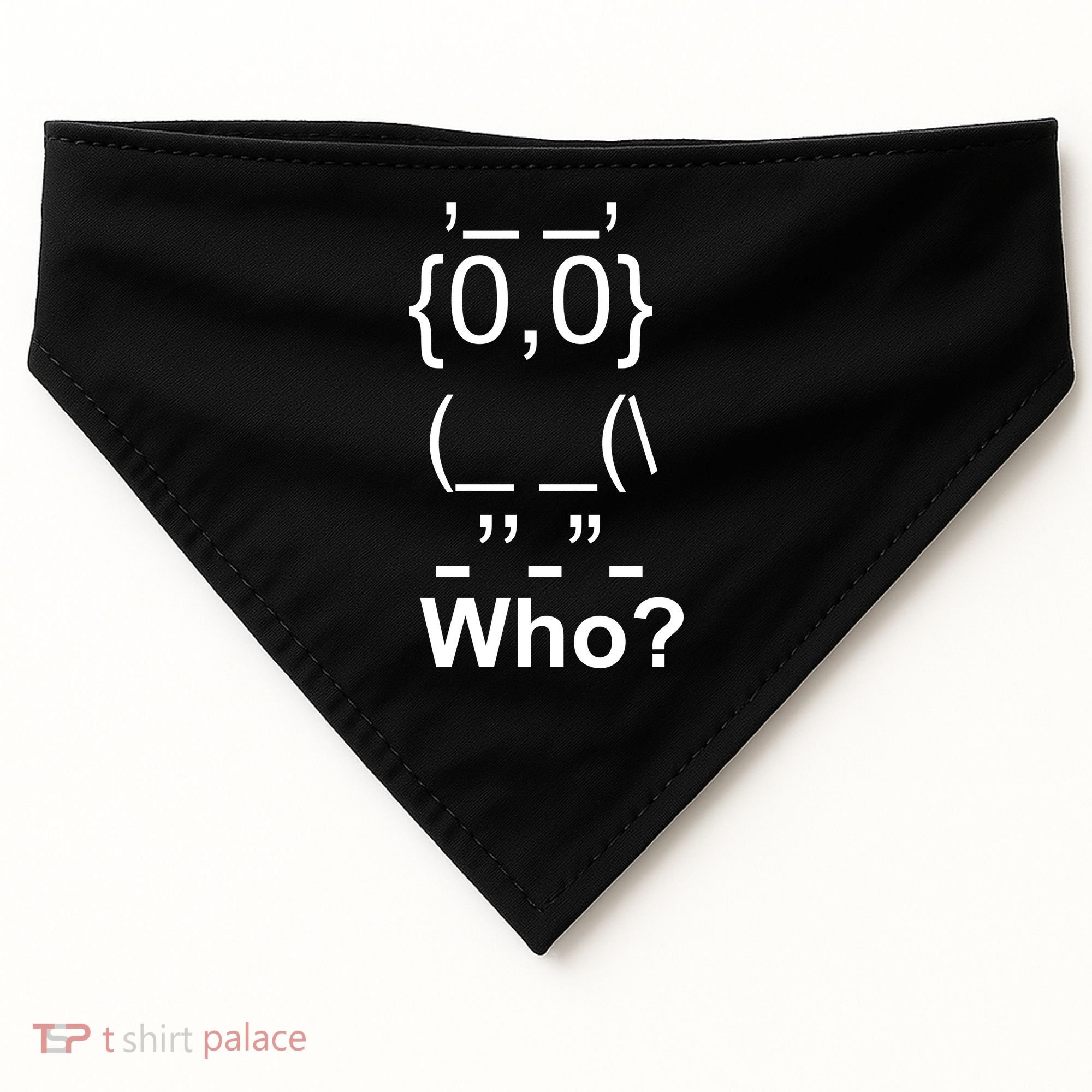 Who Owl USA-Made Doggie Bandana