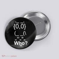 Who Owl Button thumb 0