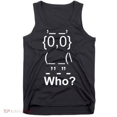 Who Owl Tank Top
