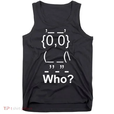 Who Owl Tank Top