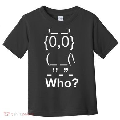 Who Owl Toddler T-Shirt