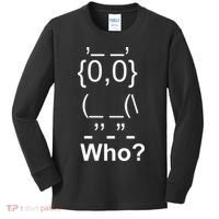 Who Owl Kids Long Sleeve Shirt thumb 0