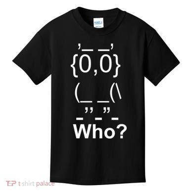 Who Owl Kids T-Shirt