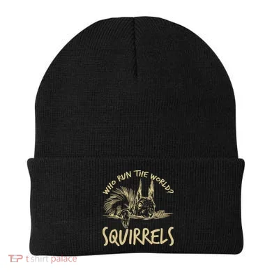 Who Run The World Squirrels Beanie